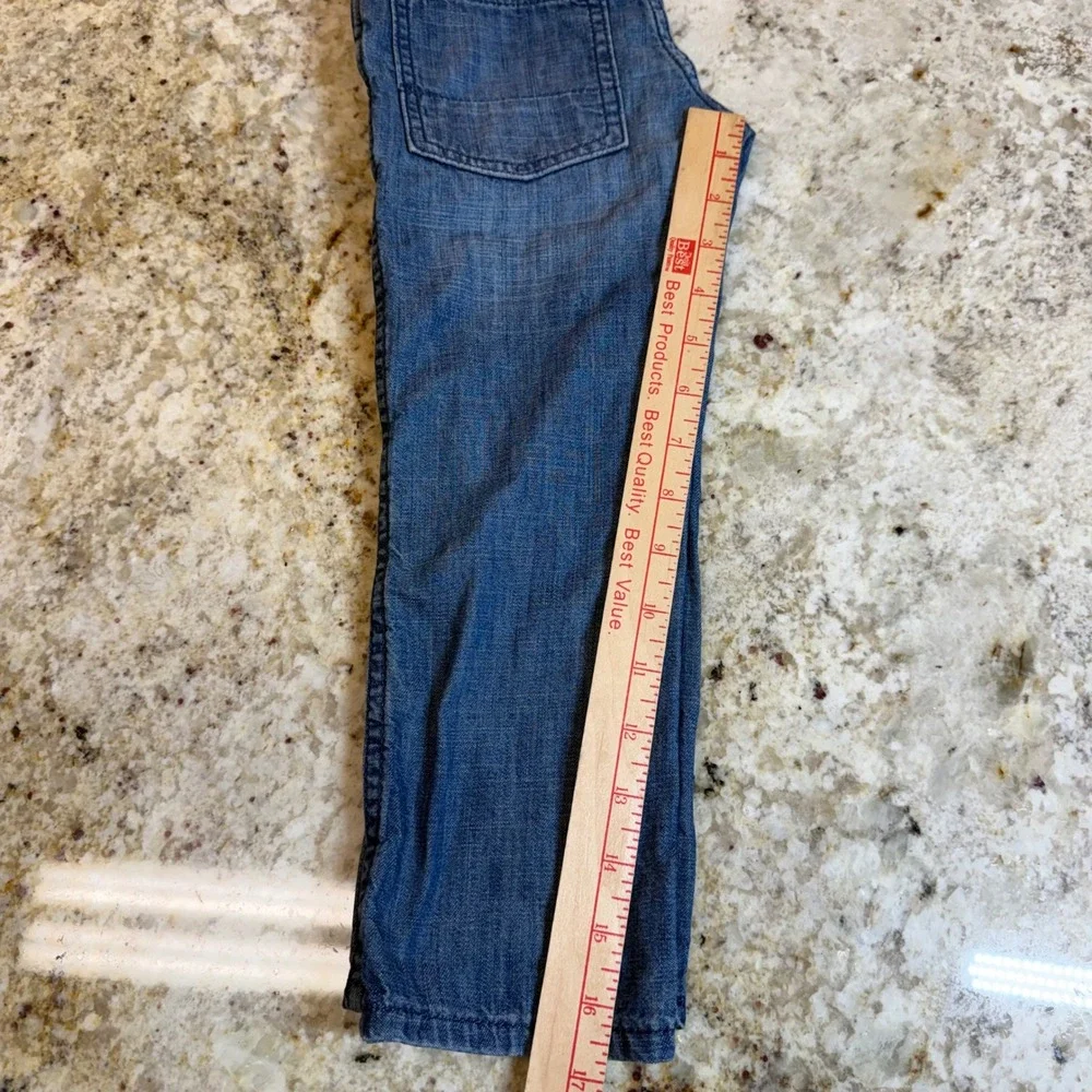 Gap Denim Boys 4 Years Slim Pull On Jeans Medium Wash Elastic Waist 100% Cotton